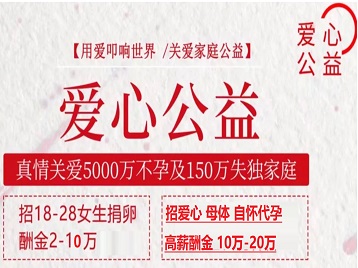 襄垣捐卵助孕生子 爱心志愿者招募